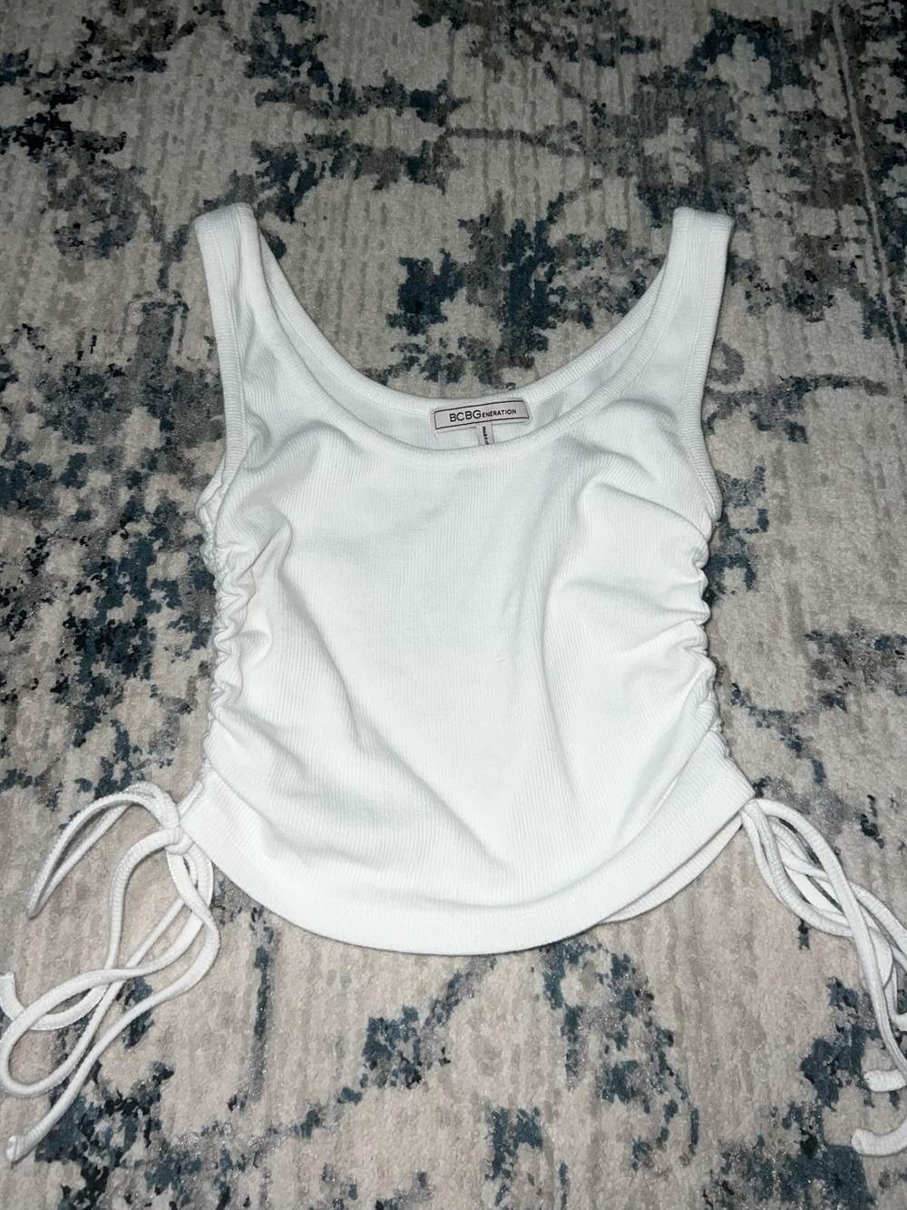 Ribbed Cropped Tank